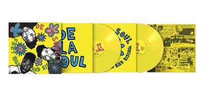 De La Soul / 3 Feet High and Rising 2LP yellow vinyl - Image 3
